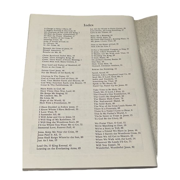 Assembly Songbook 1959 Broadman Press Hymnal Religious Devotional - Picture 3 of 3